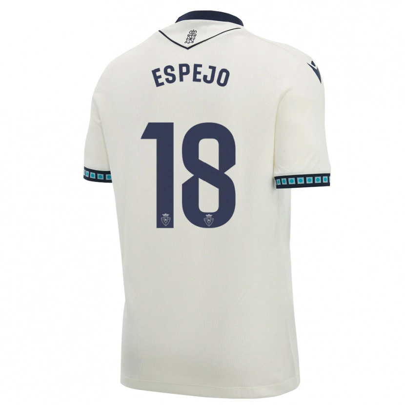 Danxen Kid Diego Espejo #18 White Black Light Sky Blue Away Jersey 2026/27 T-Shirt