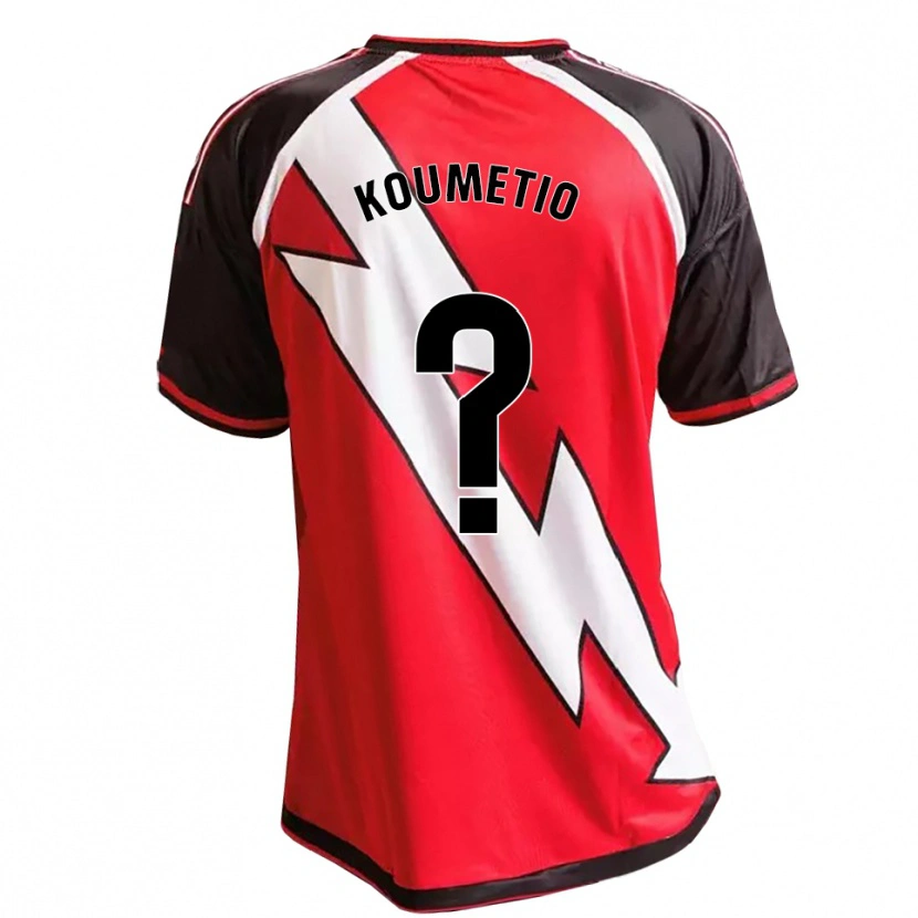 Danxen Kid Yzoire Nondem Koumetio #0 Red Black White Away Jersey 2026/27 T-Shirt
