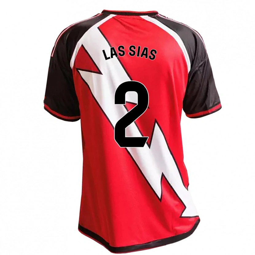 Danxen Kid Marco De Las Sías #2 Red Black White Away Jersey 2026/27 T-Shirt