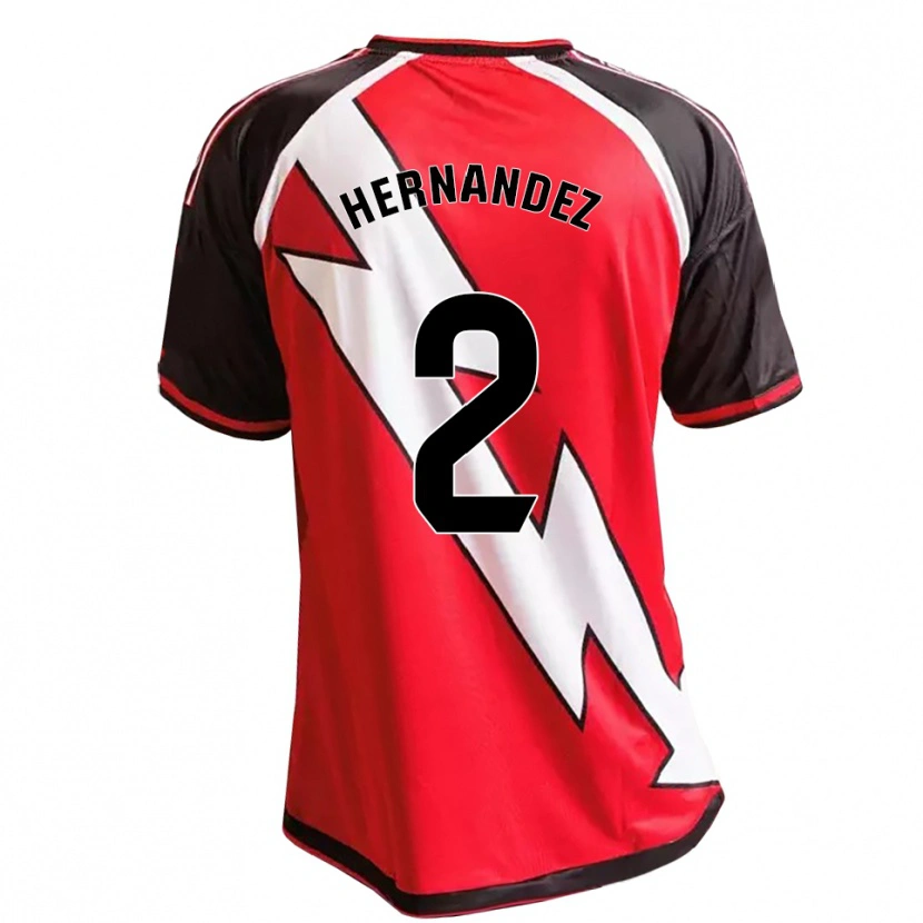 Danxen Kid Marco Hernández #2 Red Black White Away Jersey 2026/27 T-Shirt