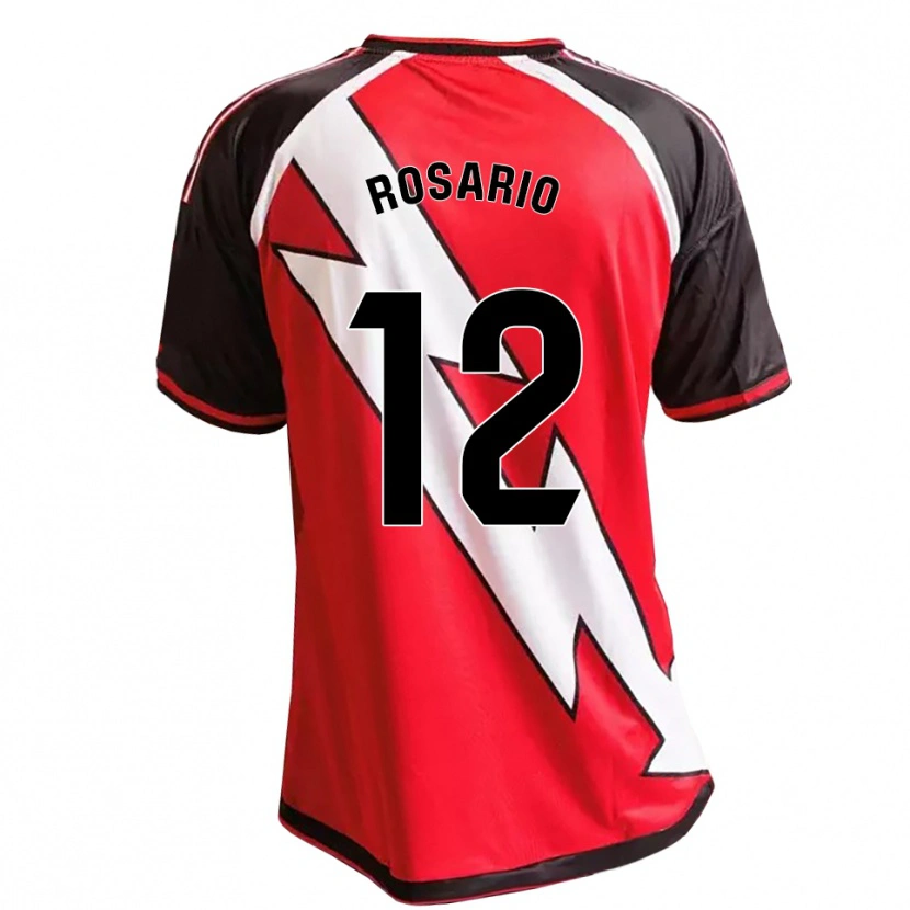 Danxen Kid Samu Rosario #12 Red Black White Away Jersey 2026/27 T-Shirt