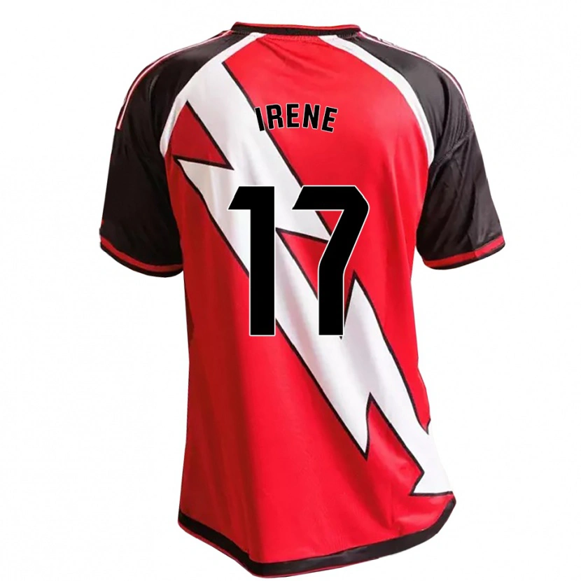 Danxen Kid Irene Rodríguez Basilio #17 Red Black White Away Jersey 2026/27 T-Shirt