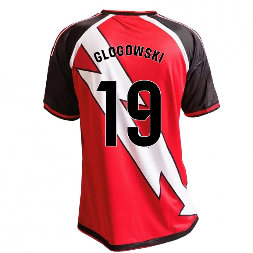 Danxen Kid Wiktor Glogowski #19 Red Black White Away Jersey 2026/27 T-Shirt