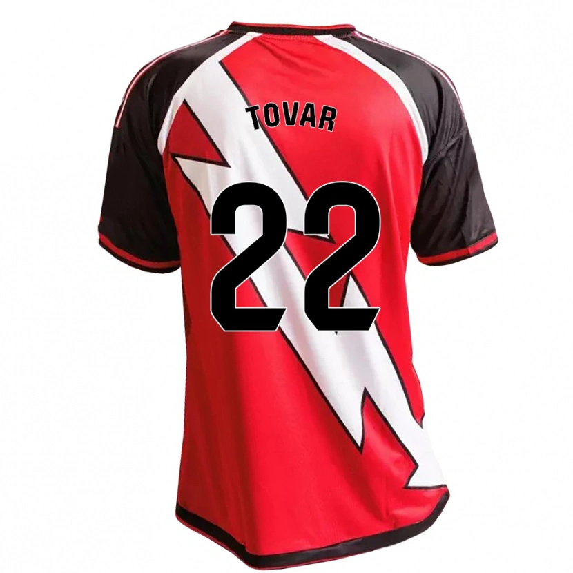 Danxen Kid Andrea Fernanda Tovar #22 Red Black White Away Jersey 2026/27 T-Shirt