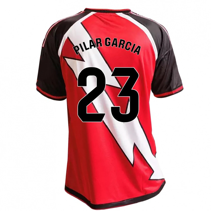 Danxen Kid María Pilar García Villalba #23 Red Black White Away Jersey 2026/27 T-Shirt