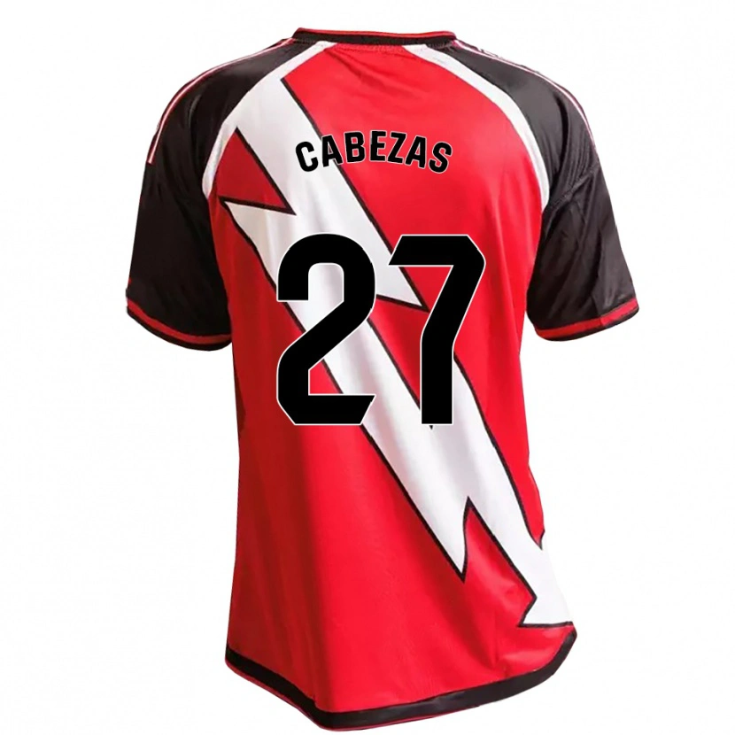 Danxen Kid Claudia María Cabezas #27 Red Black White Away Jersey 2026/27 T-Shirt