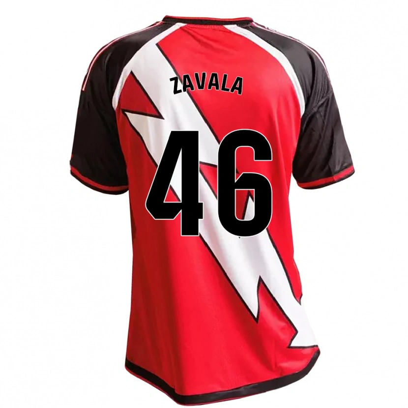 Danxen Kid Andrés Zavala #46 Red Black White Away Jersey 2026/27 T-Shirt