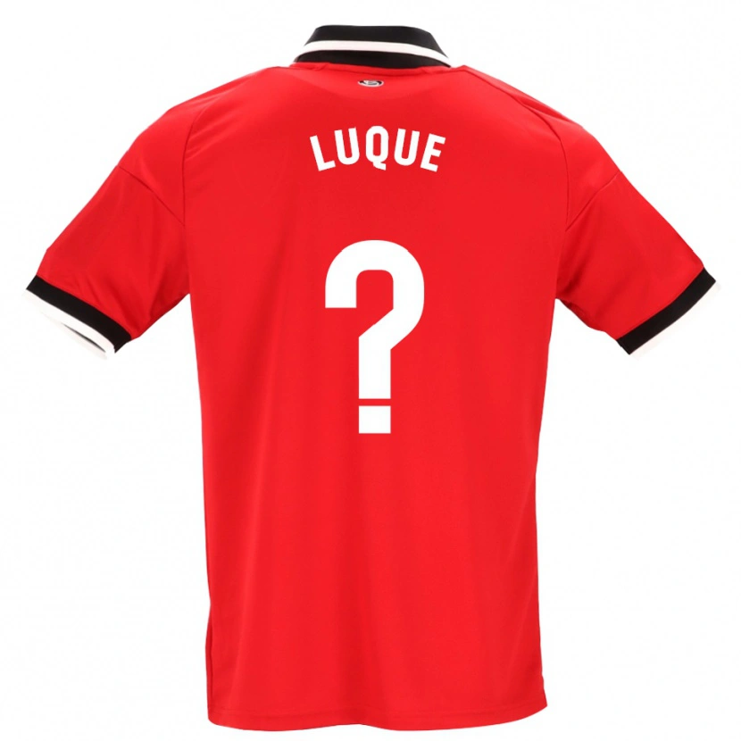 Danxen Kid Bruno Luque #0 Black White Red Away Jersey 2026/27 T-Shirt