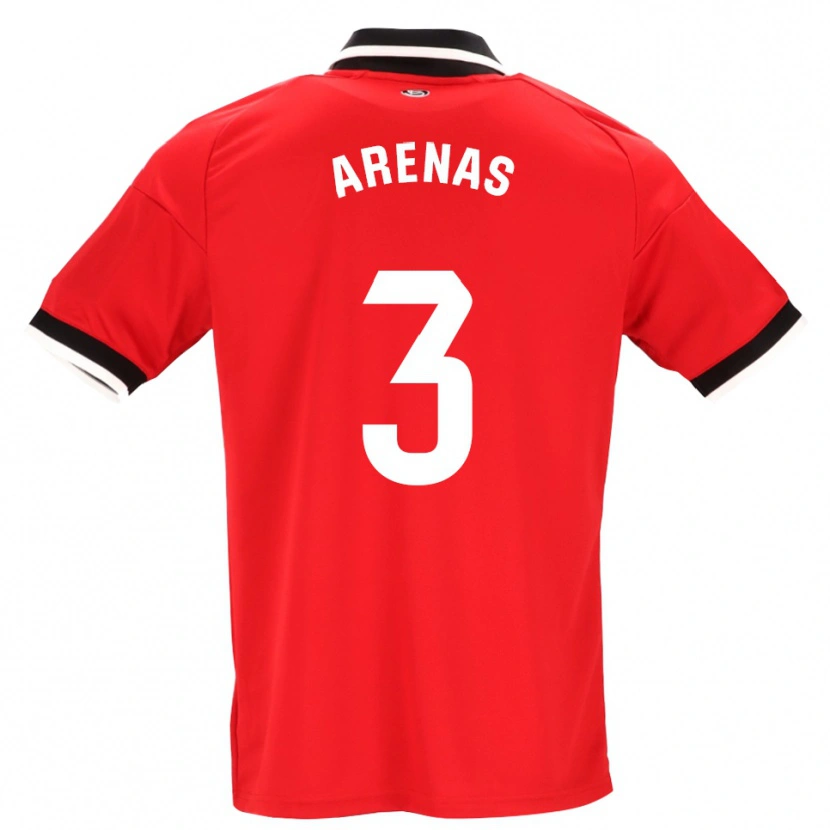 Danxen Kid Manu Arenas #3 Black White Red Away Jersey 2026/27 T-Shirt