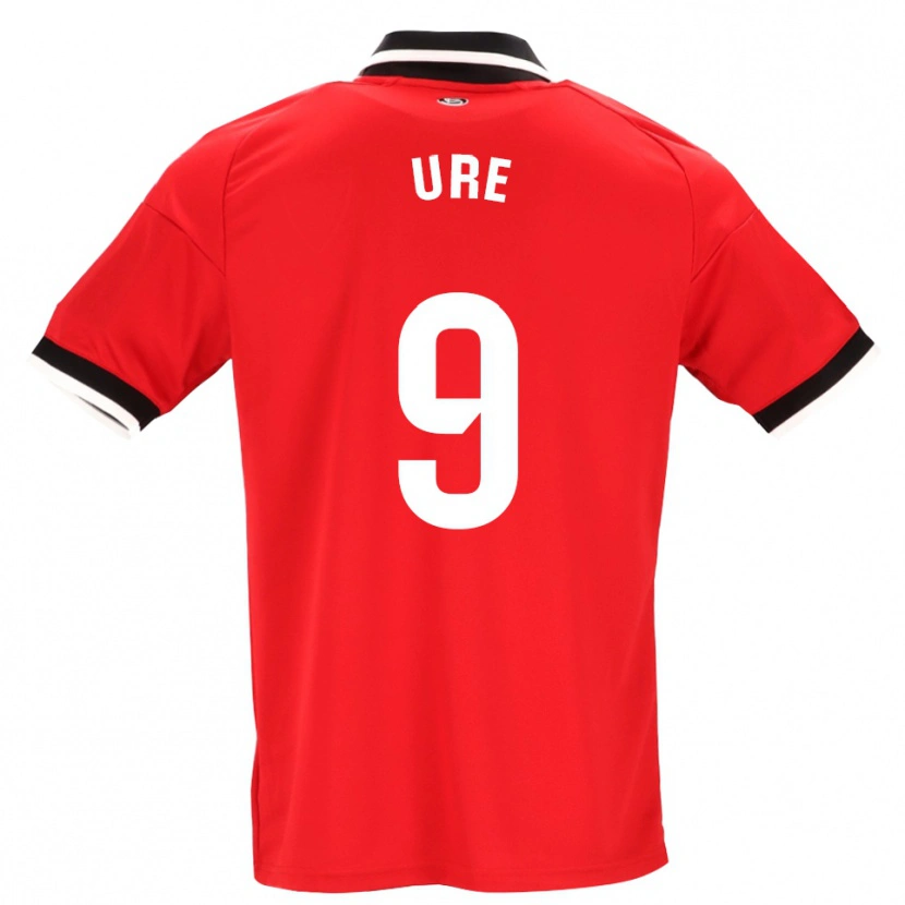 Danxen Kid Robbie Ure #9 Black White Red Away Jersey 2026/27 T-Shirt