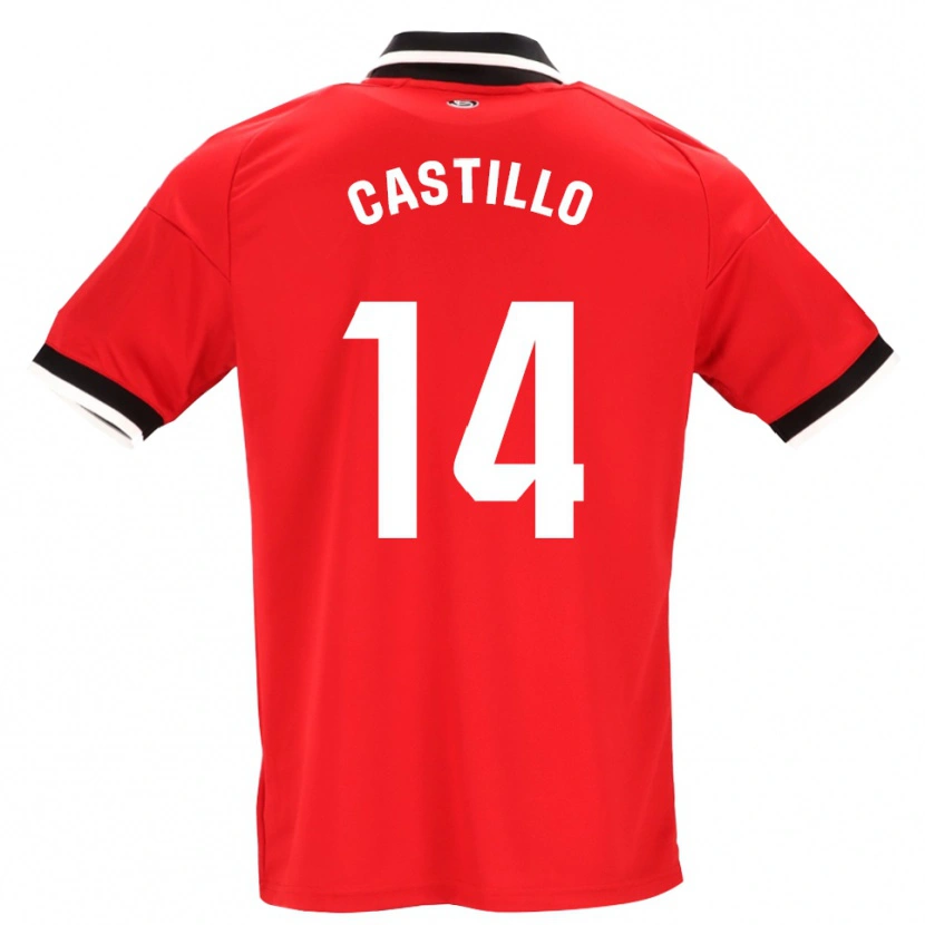 Danxen Kid Silvio Castillo #14 Black White Red Away Jersey 2026/27 T-Shirt
