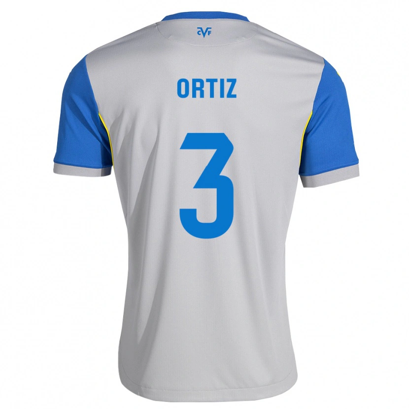 Danxen Kid Eneko Ortiz #3 Dodger Blue Grey Away Jersey 2026/27 T-Shirt