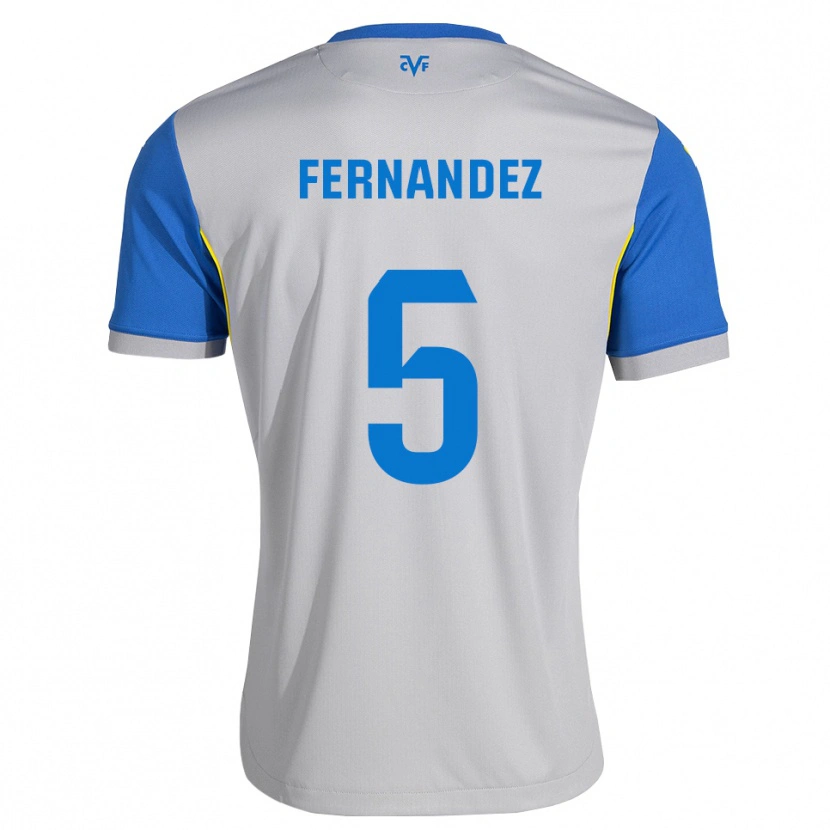 Danxen Kid Álvaro Fernández #5 Dodger Blue Grey Away Jersey 2026/27 T-Shirt