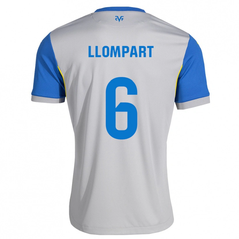 Danxen Kid María Llompart #6 Dodger Blue Grey Away Jersey 2026/27 T-Shirt