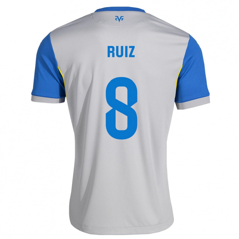 Danxen Kid Adri Ruiz #8 Dodger Blue Grey Away Jersey 2026/27 T-Shirt