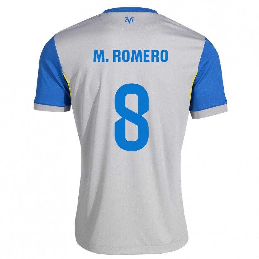 Danxen Kid María Romero #8 Dodger Blue Grey Away Jersey 2026/27 T-Shirt