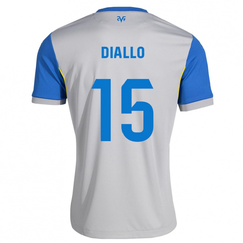 Danxen Kid Moussa Diallo #15 Dodger Blue Grey Away Jersey 2026/27 T-Shirt