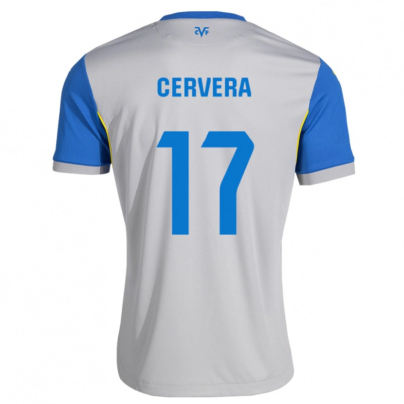 Danxen Kid Mario Cervera #17 Dodger Blue Grey Away Jersey 2026/27 T-Shirt