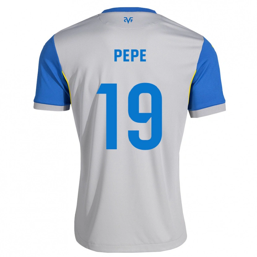 Danxen Kid Nicolas Pépé #19 Dodger Blue Grey Away Jersey 2026/27 T-Shirt