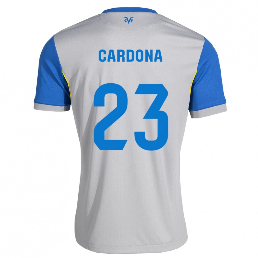 Danxen Kid Sergi Cardona #23 Dodger Blue Grey Away Jersey 2026/27 T-Shirt