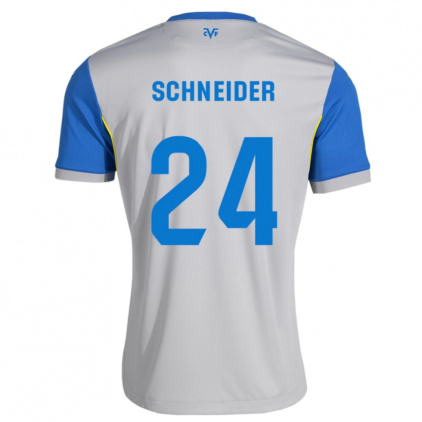 Danxen Kid Ben Schneider #24 Dodger Blue Grey Away Jersey 2026/27 T-Shirt