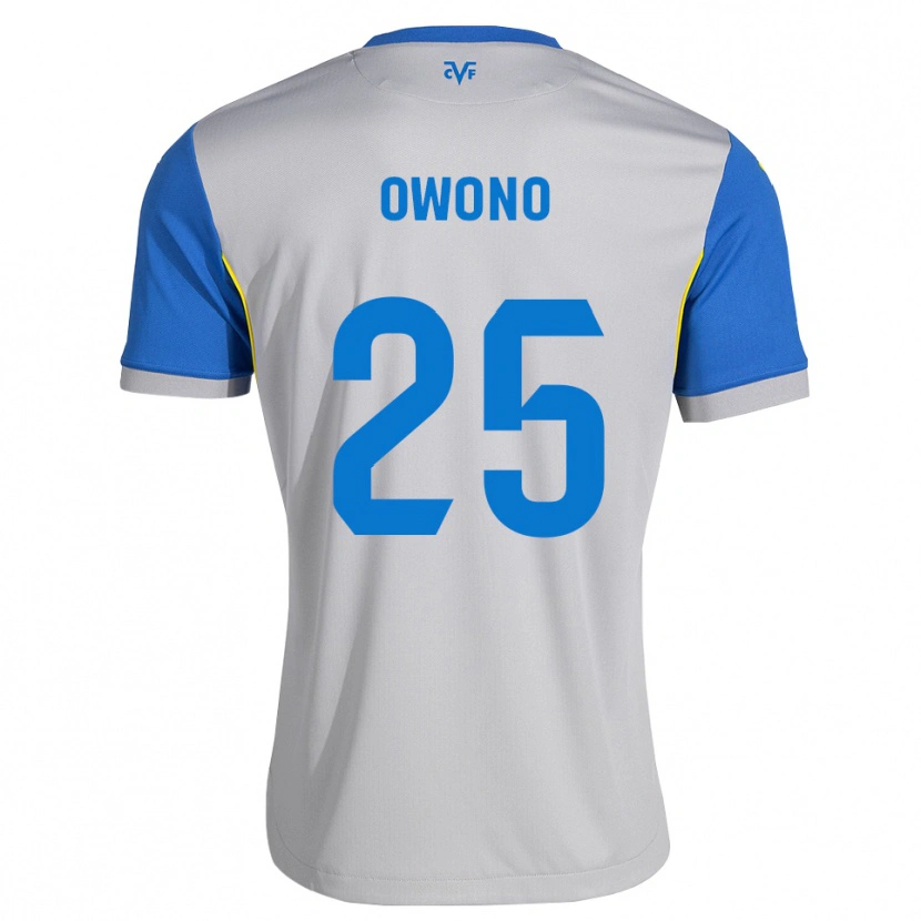 Danxen Kid Roberto Owono #25 Dodger Blue Grey Away Jersey 2026/27 T-Shirt