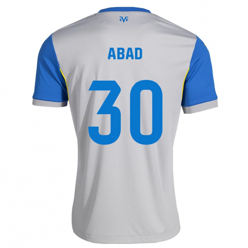Danxen Kid Iker Abad #30 Dodger Blue Grey Away Jersey 2026/27 T-Shirt