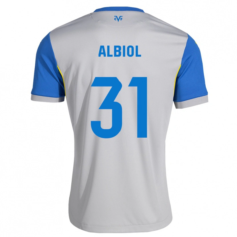 Danxen Kid Thiago Albiol #31 Dodger Blue Grey Away Jersey 2026/27 T-Shirt