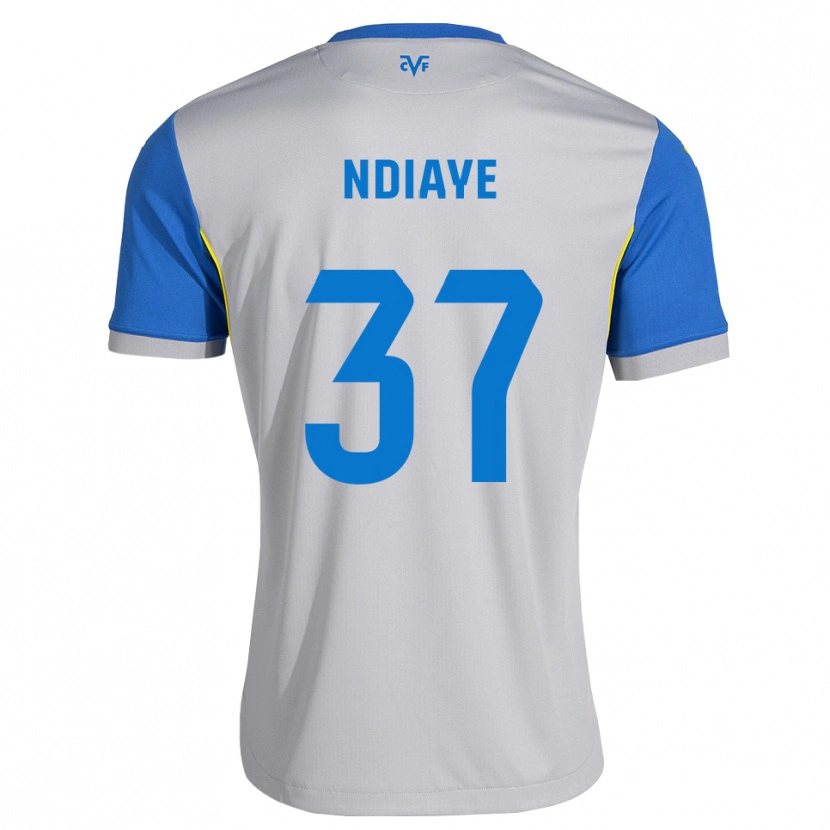 Danxen Kid Serigne Ndiaye #37 Dodger Blue Grey Away Jersey 2026/27 T-Shirt
