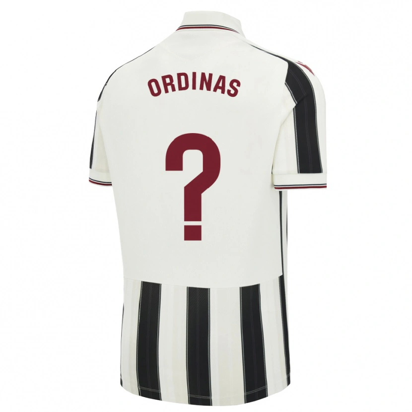 Danxen Kid Matías Ordinas #0 Black White Red Away Jersey 2026/27 T-Shirt