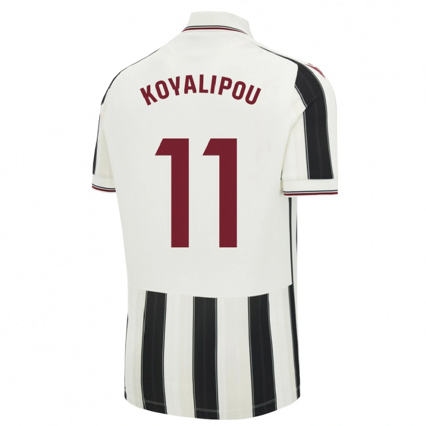 Danxen Kid Goduine Koyalipou #11 Black White Red Away Jersey 2026/27 T-Shirt