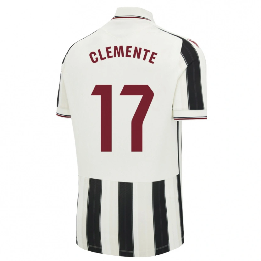 Danxen Kid Óscar Clemente #17 Black White Red Away Jersey 2026/27 T-Shirt