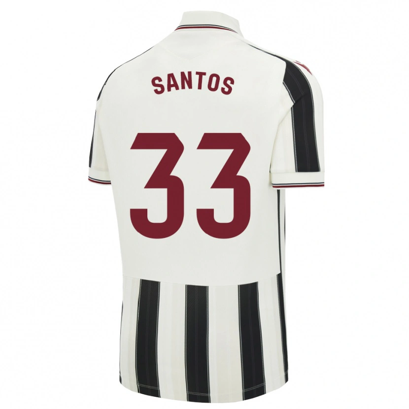 Danxen Kid Marc Santos #33 Black White Red Away Jersey 2026/27 T-Shirt