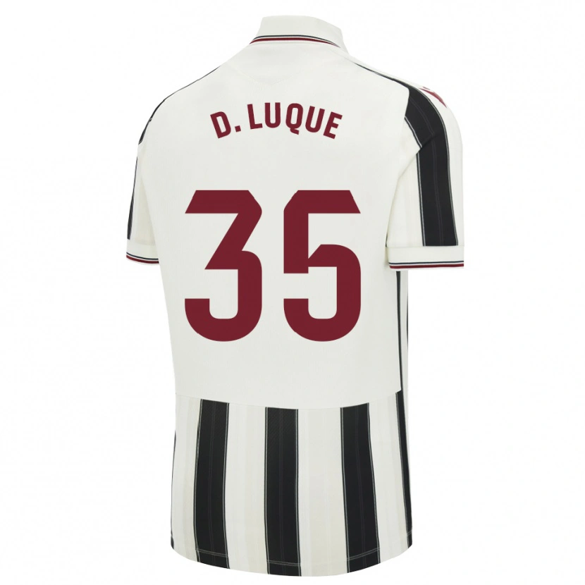 Danxen Kid Daniela Luque Fernández #35 Black White Red Away Jersey 2026/27 T-Shirt