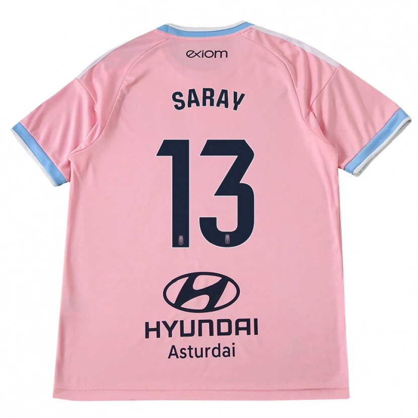 Danxen Kid Saray Vázquez Alonso #13 Cornflower Blue Pink Away Jersey 2026/27 T-Shirt