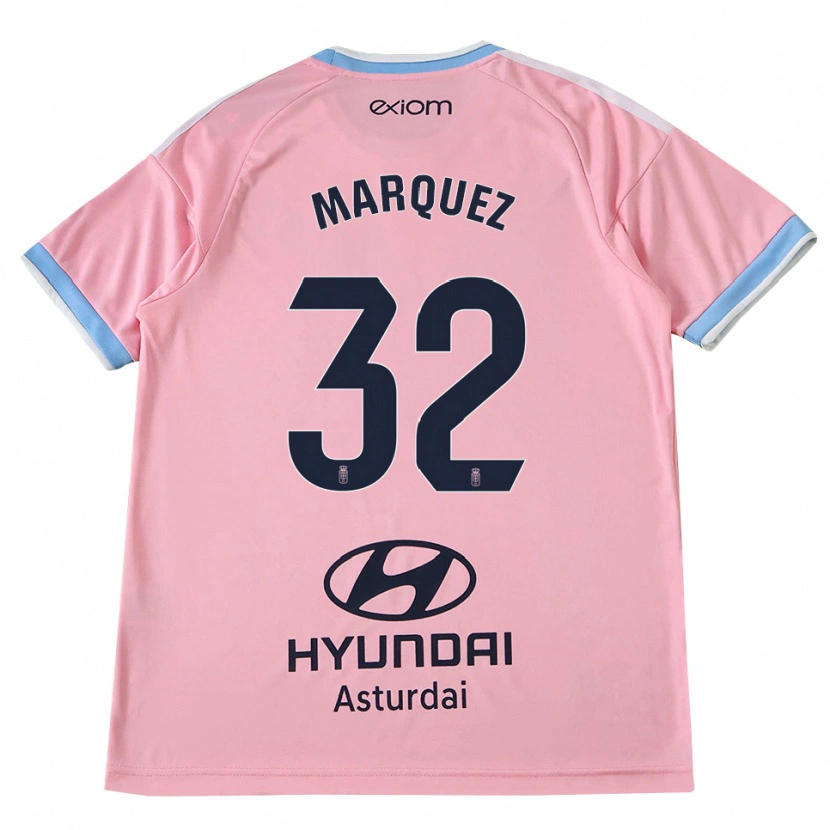 Danxen Kid Gerard Marquez #32 Cornflower Blue Pink Away Jersey 2026/27 T-Shirt