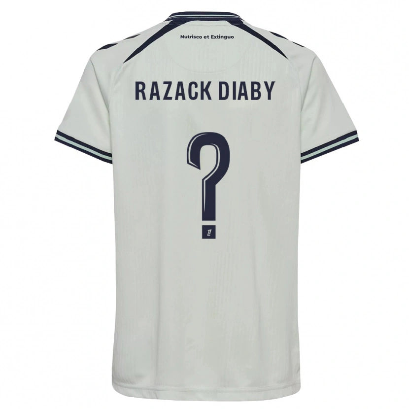 Danxen Kid Abdoul Razack Diaby #0 Midnight Blue White Away Jersey 2026/27 T-Shirt