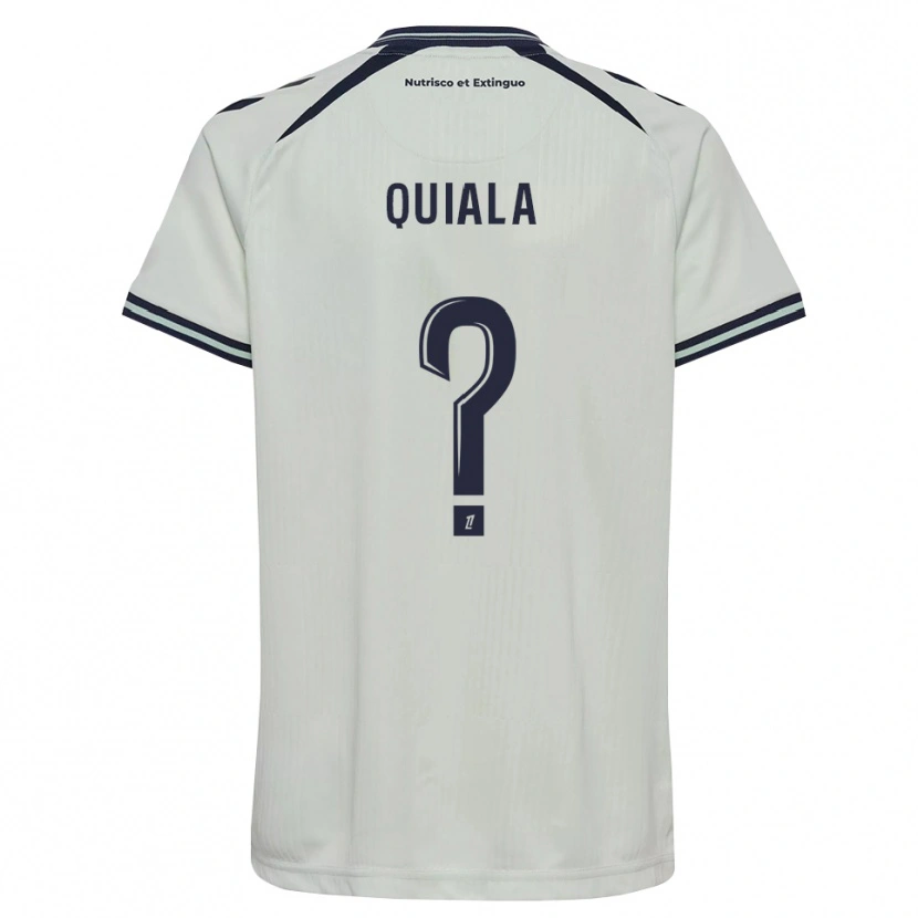 Danxen Kid Dinode Quiala #0 Midnight Blue White Away Jersey 2026/27 T-Shirt