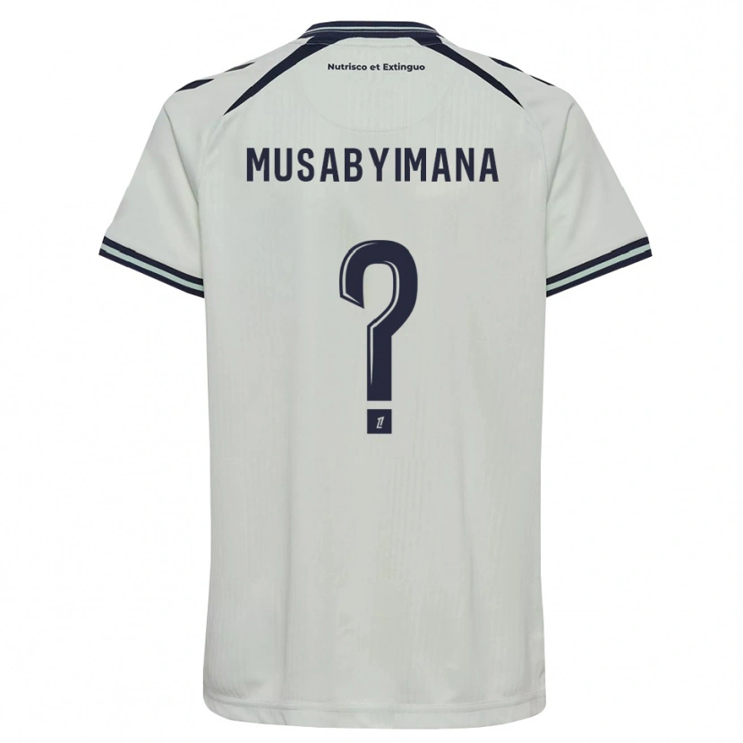 Danxen Kid Thierry Musabyimana #0 Midnight Blue White Away Jersey 2026/27 T-Shirt