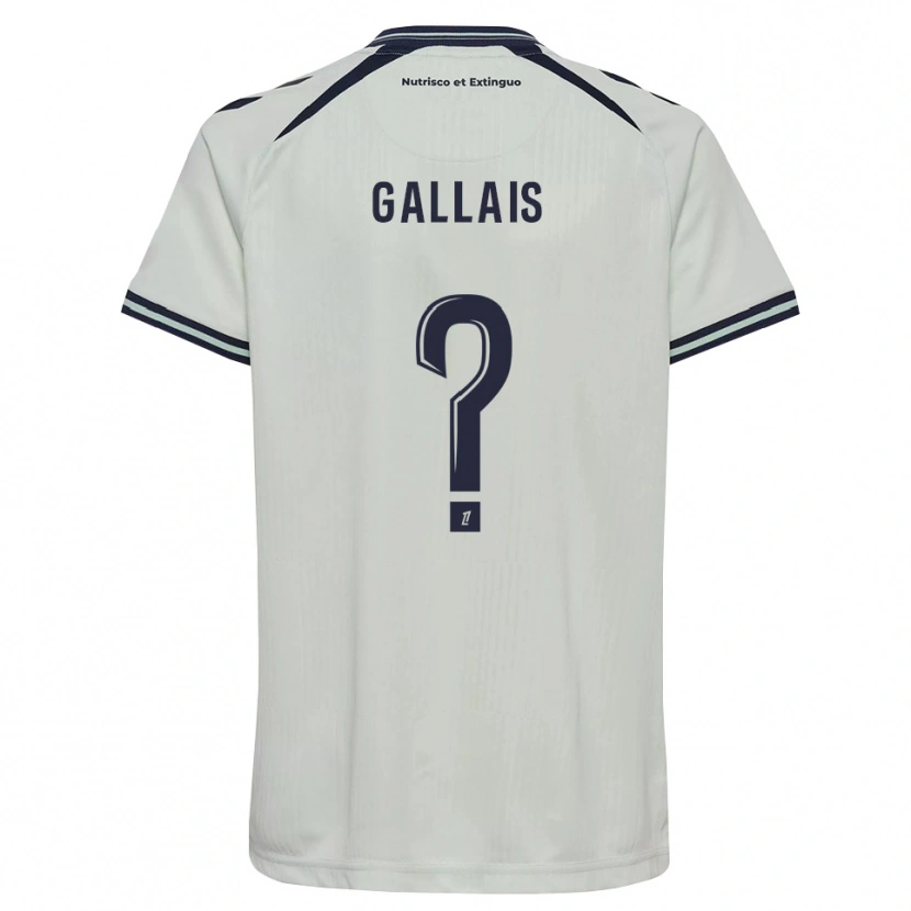 Danxen Kid Thaïs Gallais #0 Midnight Blue White Away Jersey 2026/27 T-Shirt