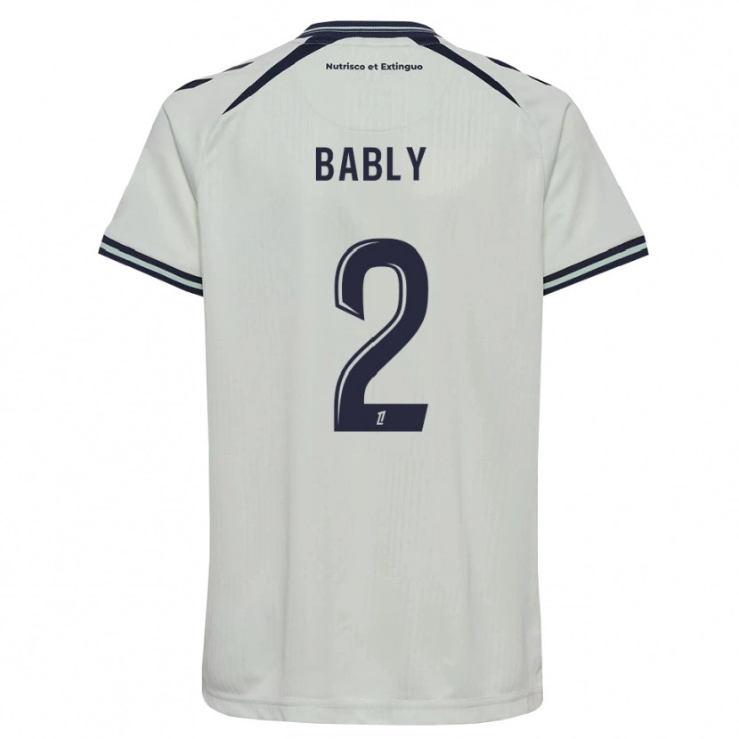 Danxen Kid Emmanuel Bably #2 Midnight Blue White Away Jersey 2026/27 T-Shirt