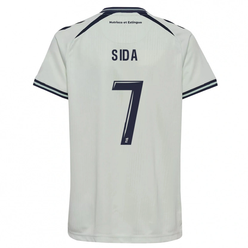 Danxen Kid Benoît Sida #7 Midnight Blue White Away Jersey 2026/27 T-Shirt