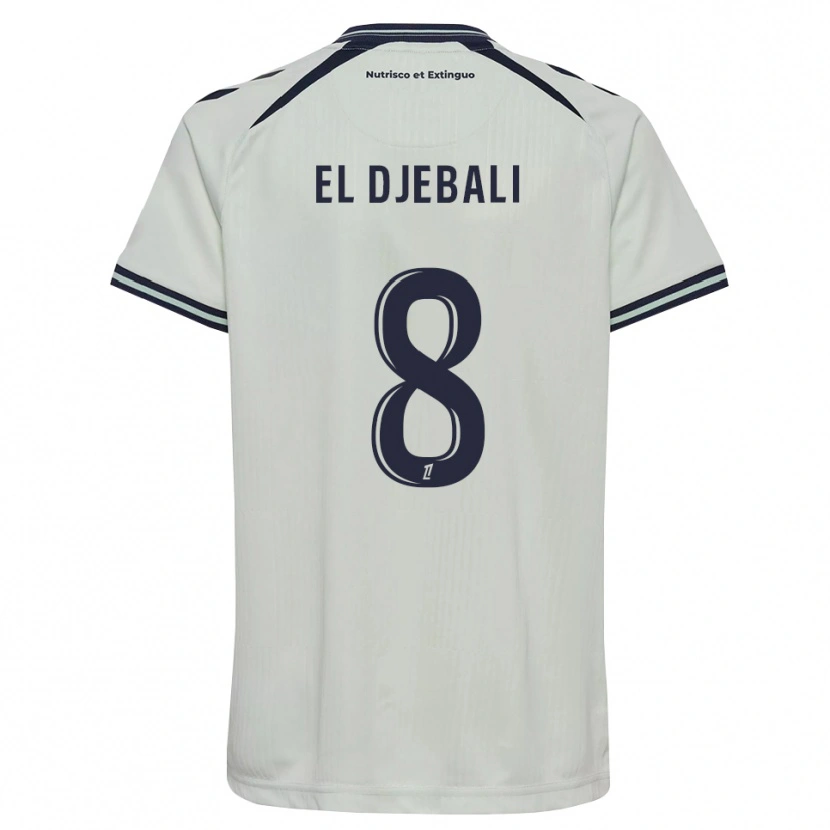 Danxen Kid Rayan El Djebali #8 Midnight Blue White Away Jersey 2026/27 T-Shirt