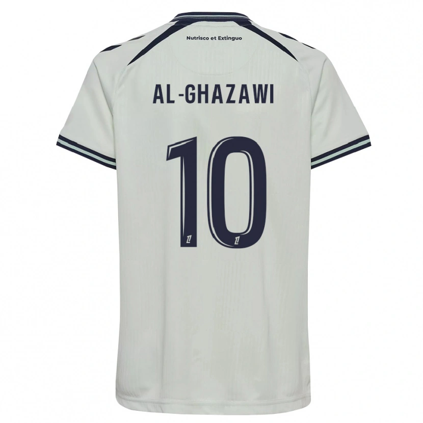 Danxen Kid Zayn Al-Ghazawi #10 Midnight Blue White Away Jersey 2026/27 T-Shirt