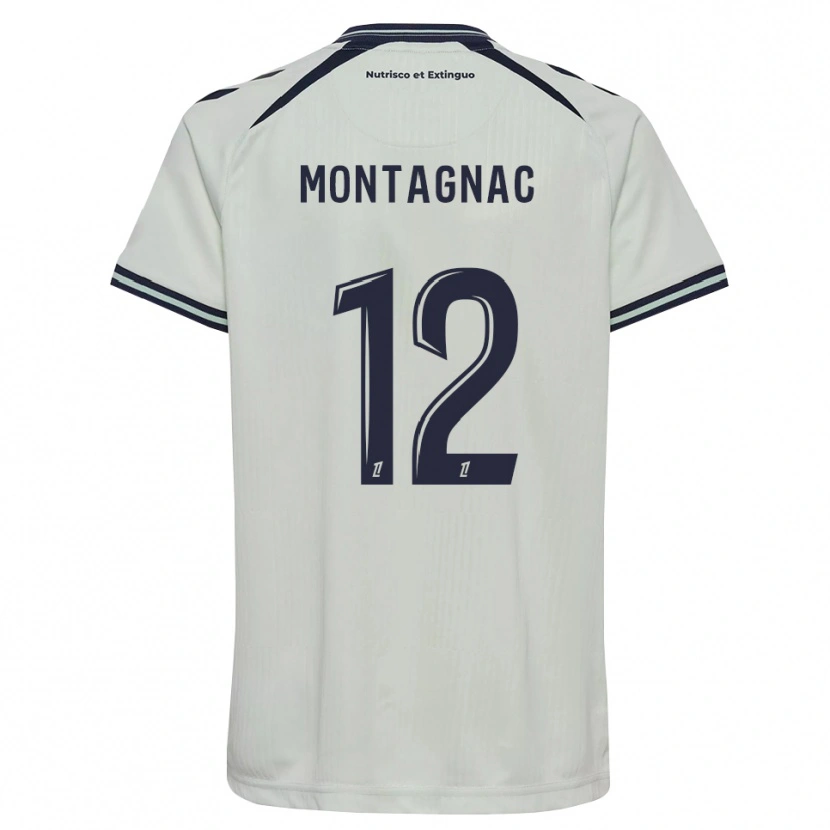 Danxen Kid Alexandre Montagnac #12 Midnight Blue White Away Jersey 2026/27 T-Shirt