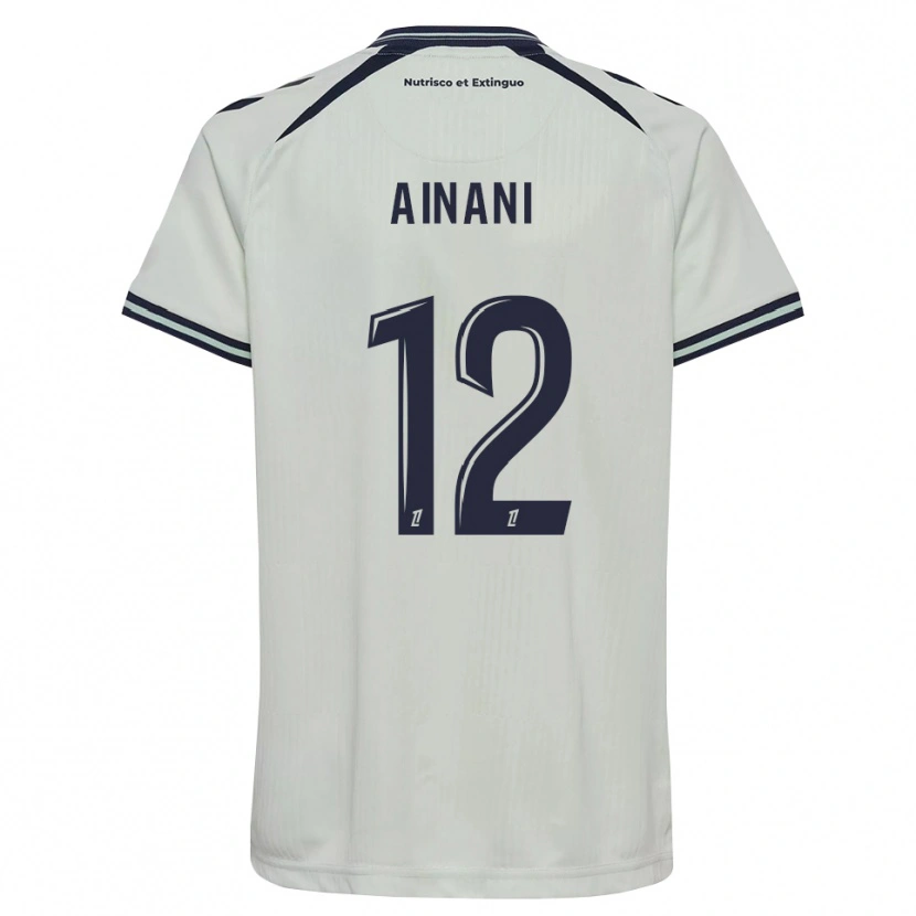 Danxen Kid Sufyan Ainani #12 Midnight Blue White Away Jersey 2026/27 T-Shirt