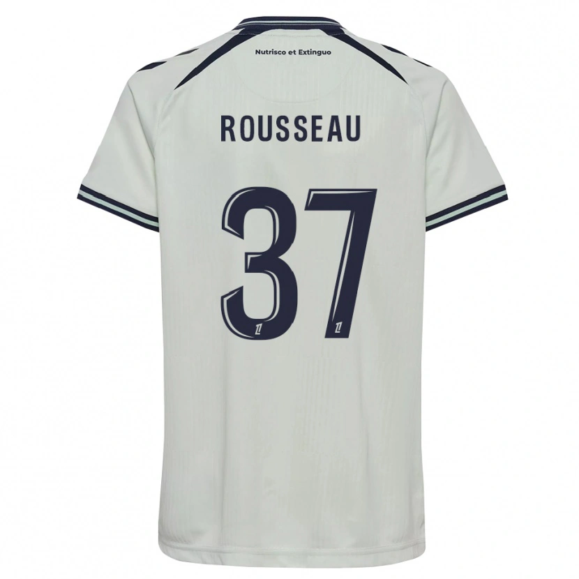 Danxen Kid Thomas Rousseau #37 Midnight Blue White Away Jersey 2026/27 T-Shirt