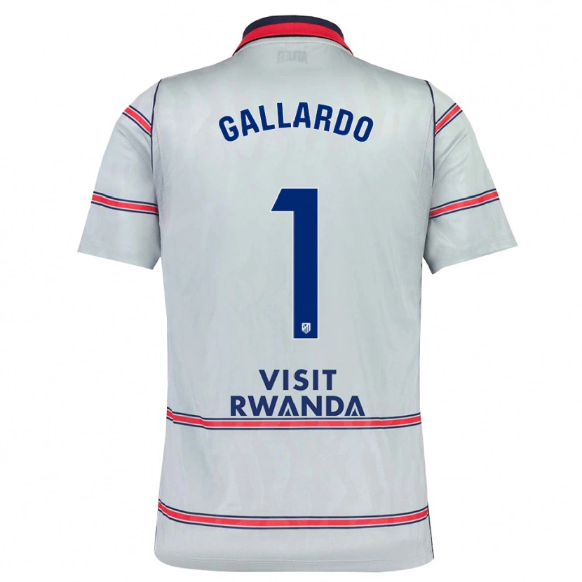 Danxen Kid Lola Gallardo #1 Grey Red Navy Blue Third Jersey 2026/27 T-Shirt