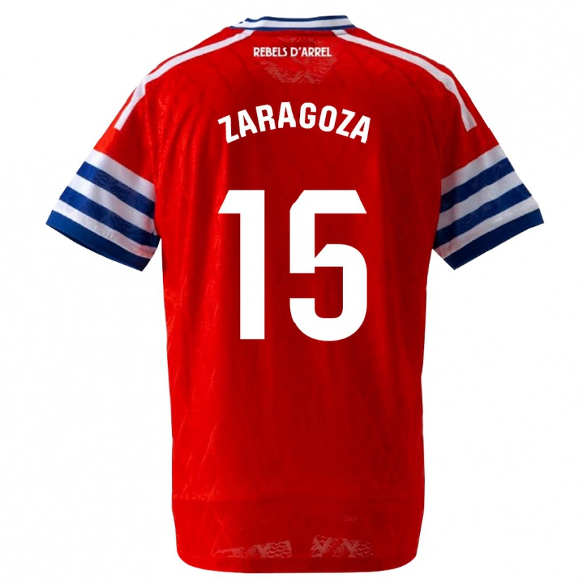 Danxen Kid Bryan Zaragoza #15 Royal Blue Red Away Jersey 2026/27 T-Shirt