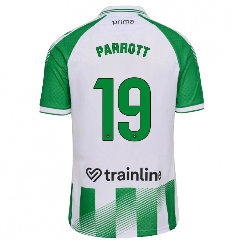 Danxen Men Troy Parrott #19 Light Green Black White Home Jersey 2026/27 T-Shirt
